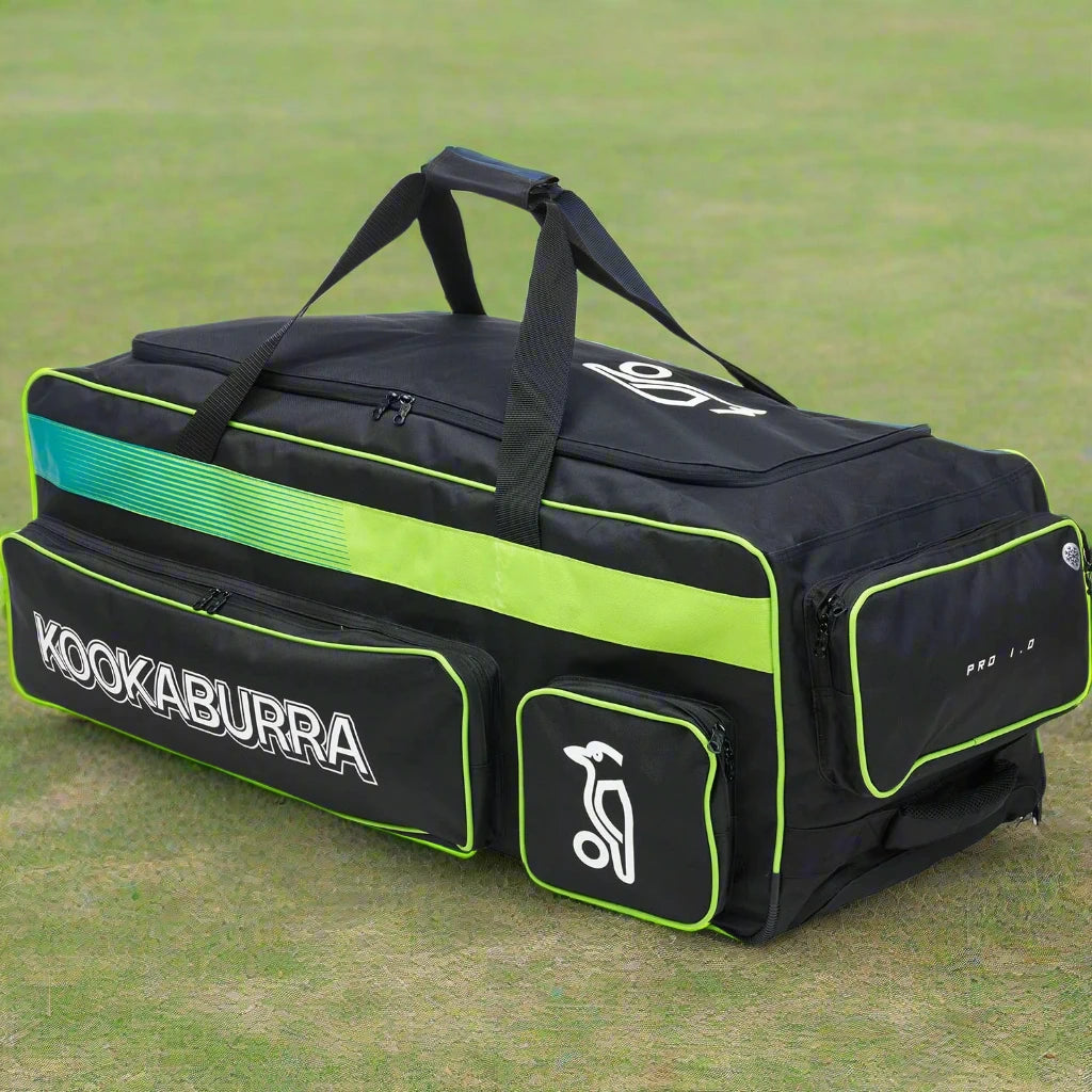 Kooka Pro 1.0 Wheelie Bag Black/Lime 2324
