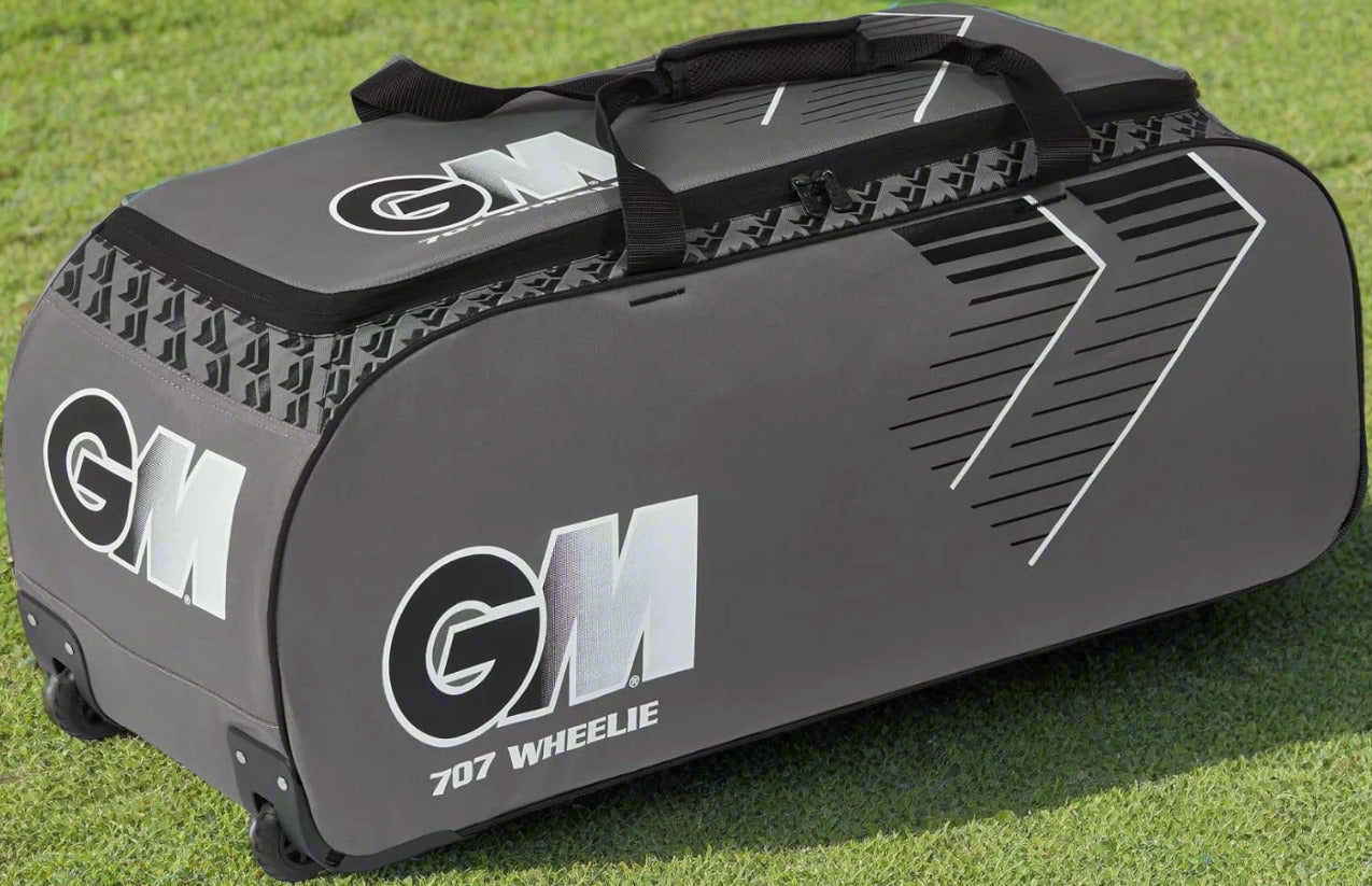 Gunn & Moore 707 Wheelie Bag Grey/Black
