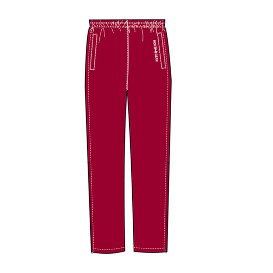 North Gear Track Pants – Maroon