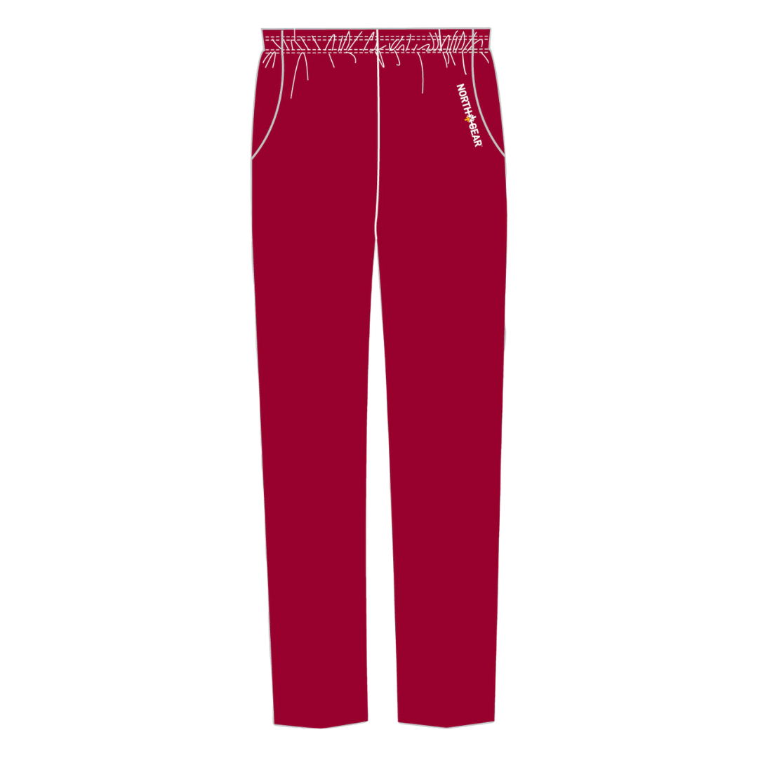North Gear Track Pants – Maroon