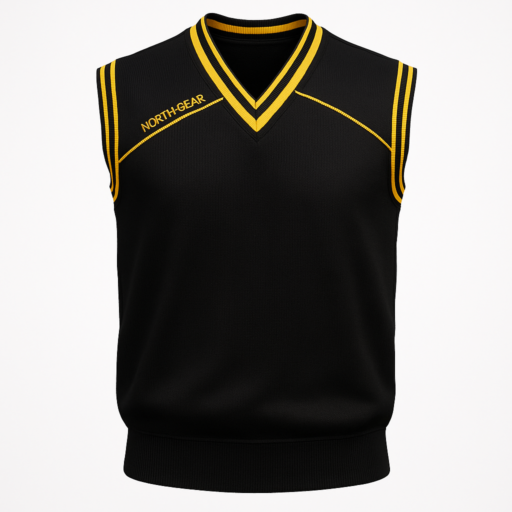 North Gear Vest – Black/Gold