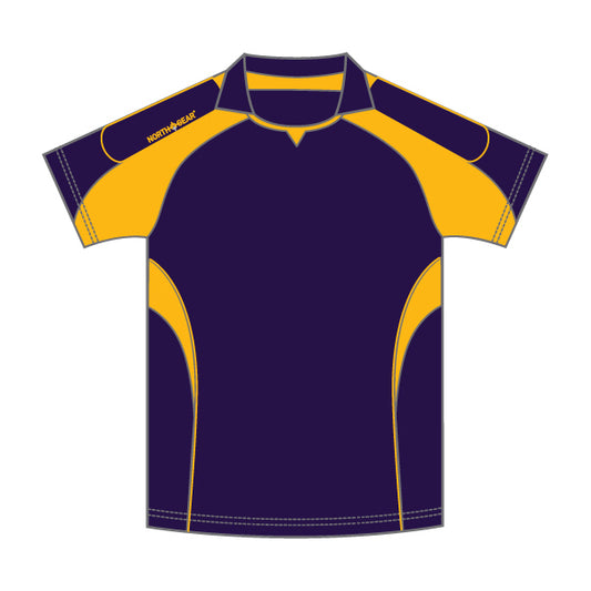 North Gear Playing Shirt – S/S Purple/Gold