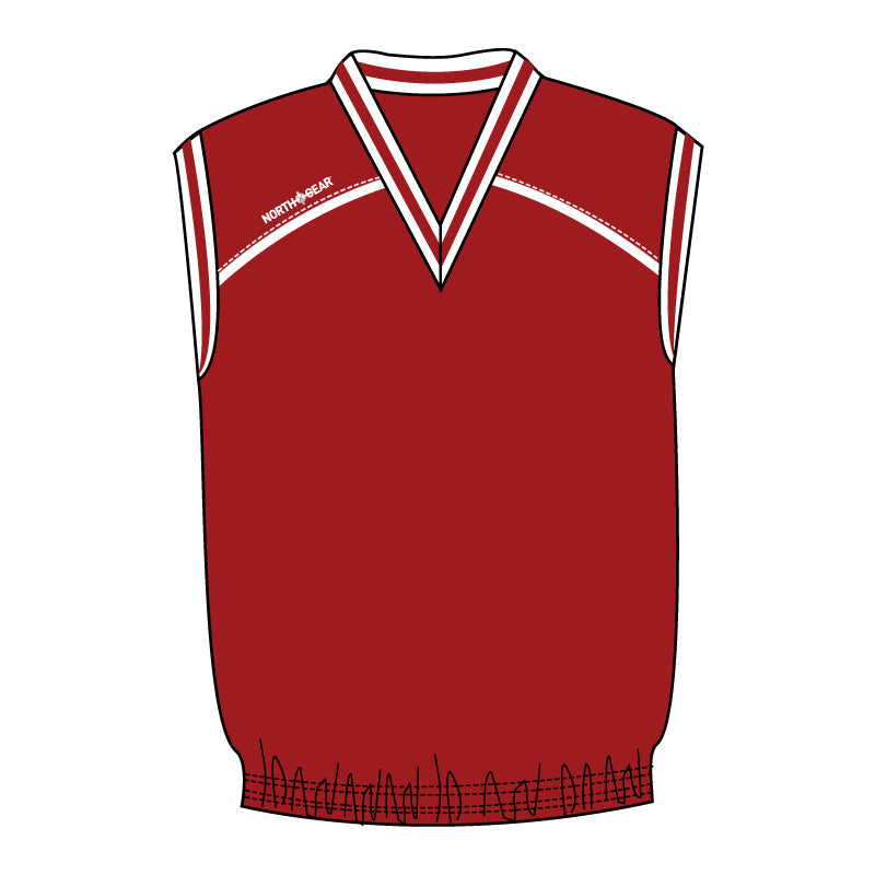 North Gear Vest – Red/White