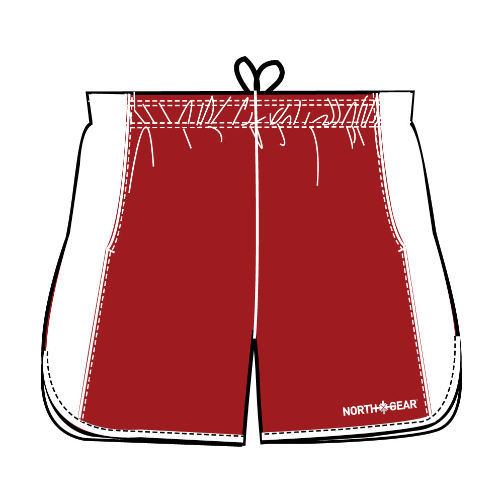 North Gear Training Short – Red/White