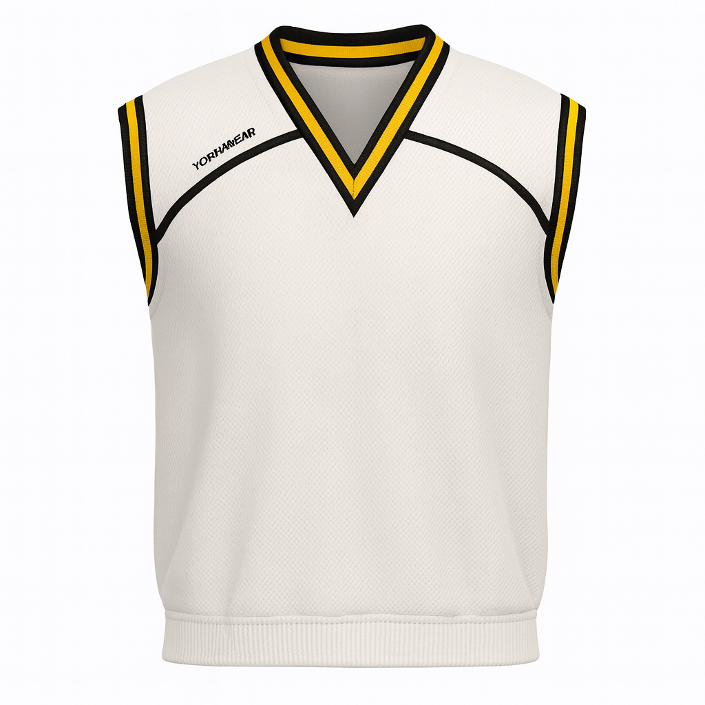 North Gear Vest – Crm/Black/Gold