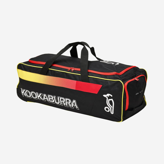 Kookaburra Pro 4.0 Wheelie Cricket Bag Black / Yellow