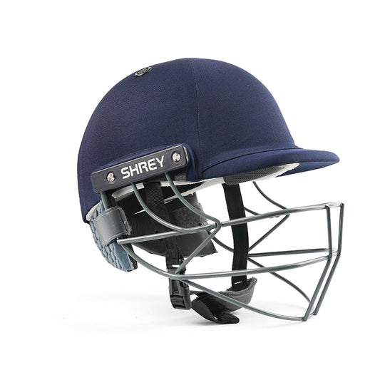 Shrey Performance 2.0 Helmet with Neck Guard - Navy
