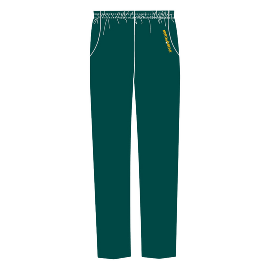 North Gear Track Pants – Bottle/Gold