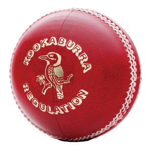 Kookaburra Regulation 4 piece cricket ball - Dozen