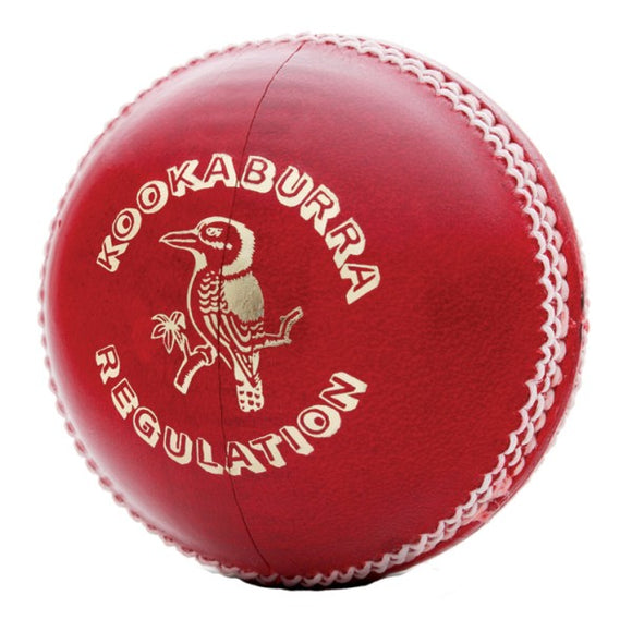 Kookaburra Regulation 4 piece cricket ball - Dozen