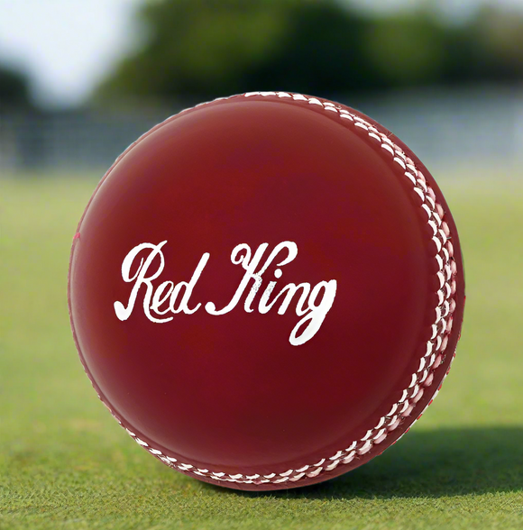 Kookaburra Red King Cricket Ball (Association PRE-Stamped)