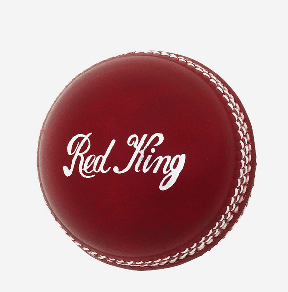 Kookaburra Red King Cricket Ball (Association PRE-Stamped)