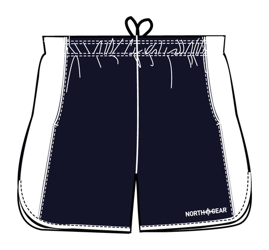 North Gear Training Short – Navy/White