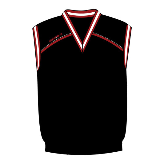 North Gear Vest – Black/Red/White