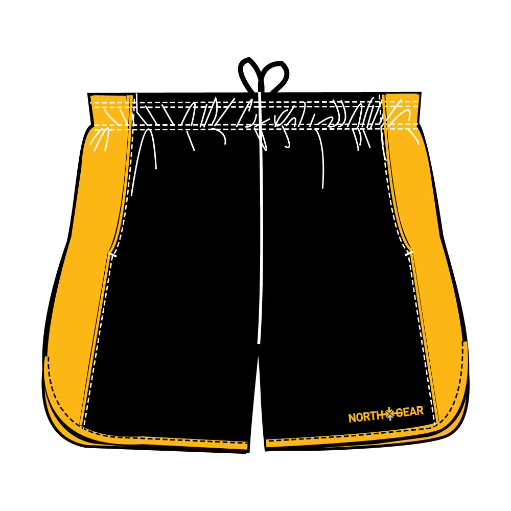 North Gear Training Short – Black/Gold