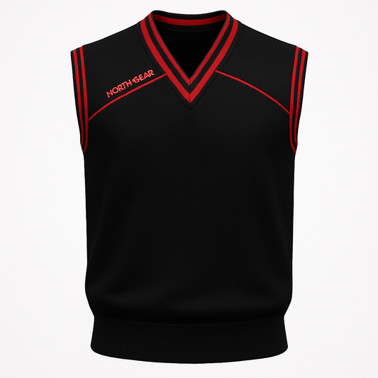 North Gear Vest – Black/Red