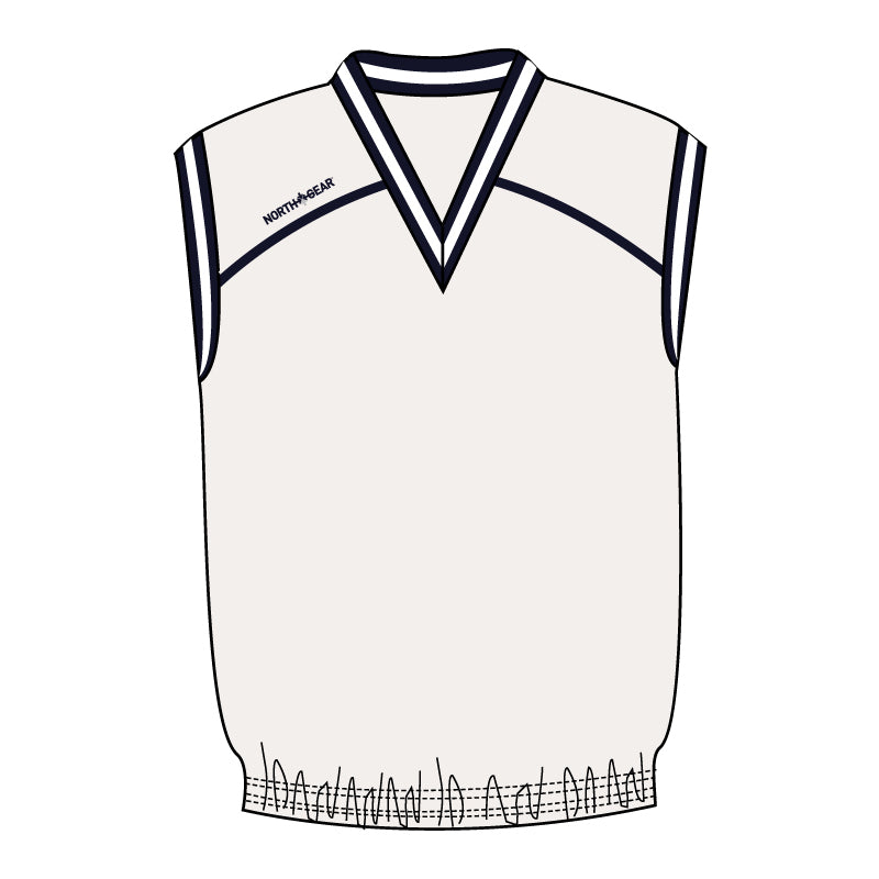 North Gear Vest – Cream/Navy