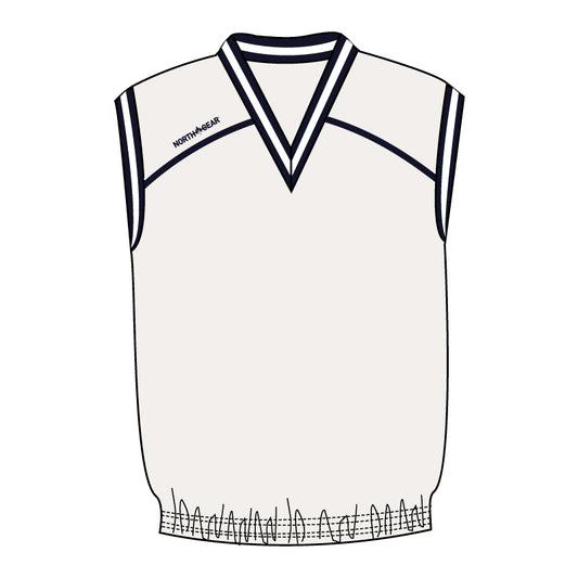 North Gear Vest – Cream/Navy