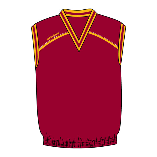 North Gear Vest – Maroon/Gold