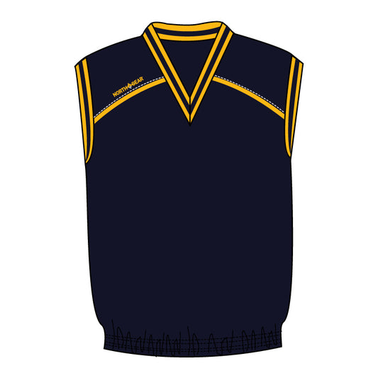 North Gear Vest – Navy/Gold