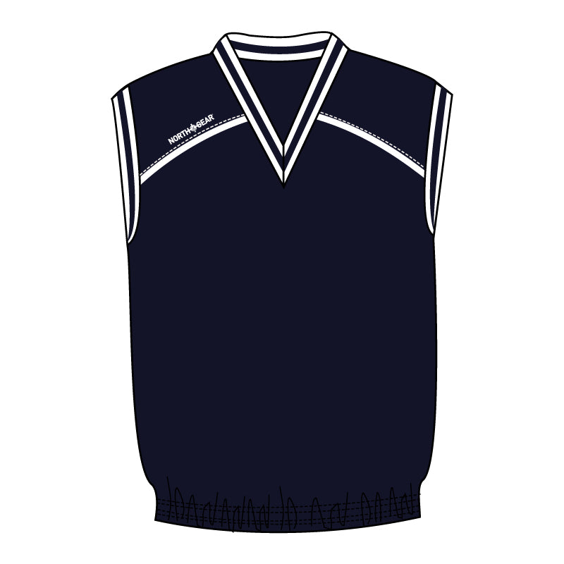 North Gear Vest – Navy/White