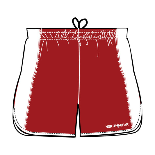 North Gear Training Short – Red/White