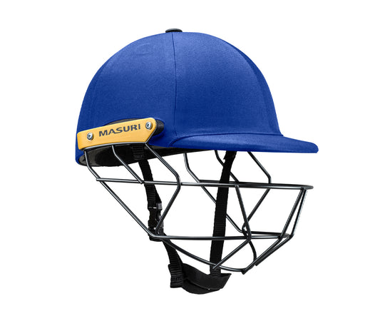 Masuri T Line Steel Royal Blue Senior Cricket Helmet