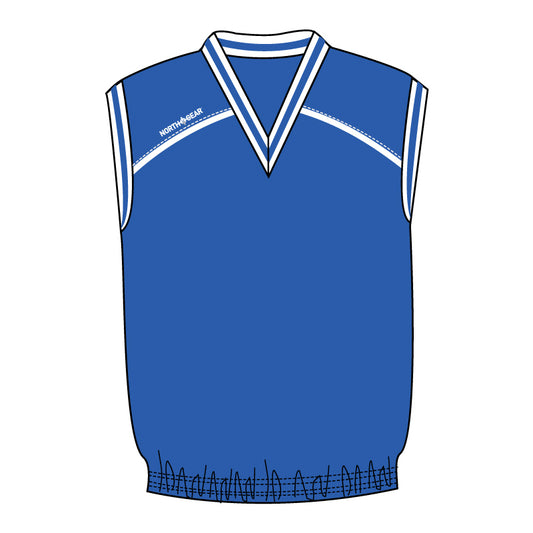 North Gear Vest – Royal Blue/White