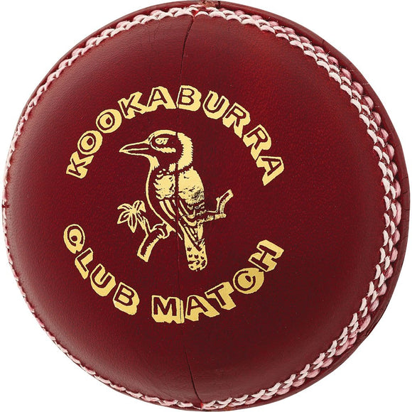 Kookaburra CLUB MATCH Cricket Ball (Association PRE-Stamped)